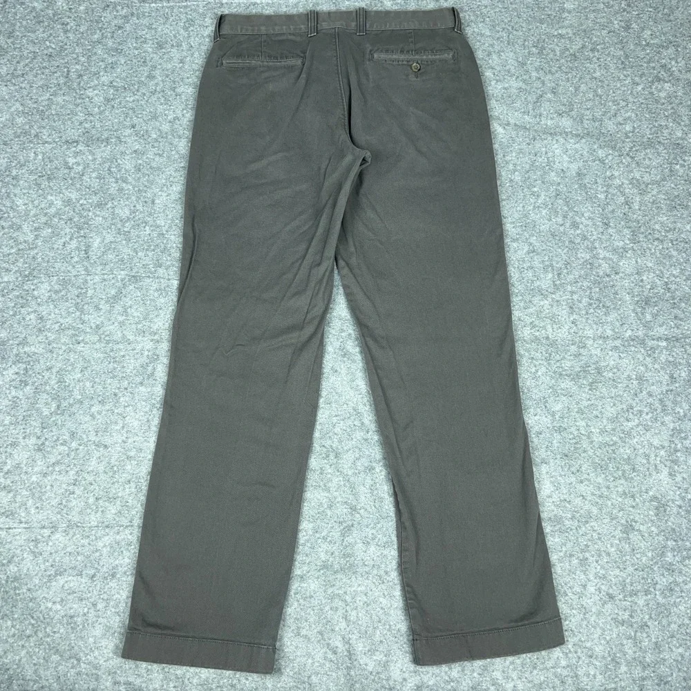 J Crew‎ Pants Mens 32x32 Dark Gray Athletic Fit Flex Stretch Performance Chino